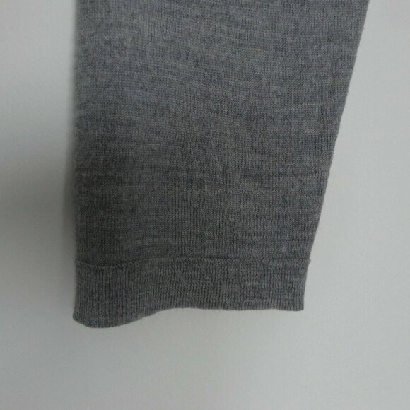 NWT EILEEN FISHER Moon Grey Fine Merino Jersey Cascading Cardigan Sweater Medium - Picture 4 of 7